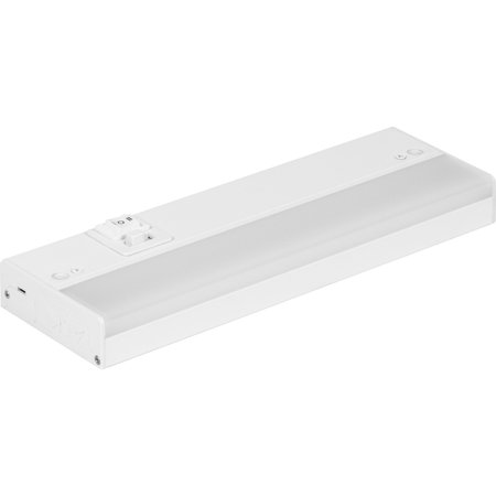 TASK LIGHTING 9-1/2In. 120-Volt Bar Light, Dimmable And 3-Color Selectable, White L-BL09-WT-TW